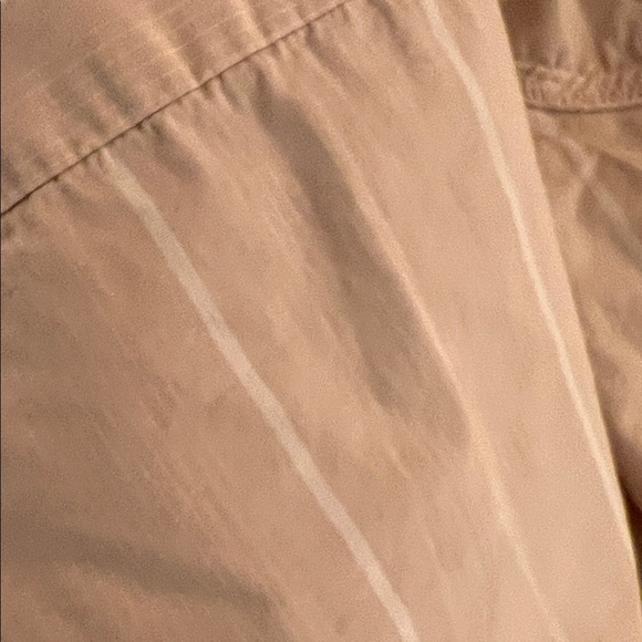 Wilfred Free Light Beige striped relaxed boyfriend Long Sleeve Shirt - Picture 5 of 9